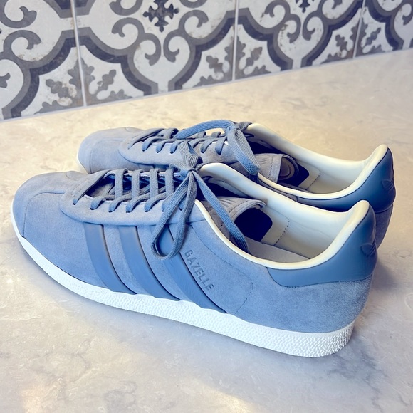 Adidas Gazelles Blue Suede - Picture 2 of 6